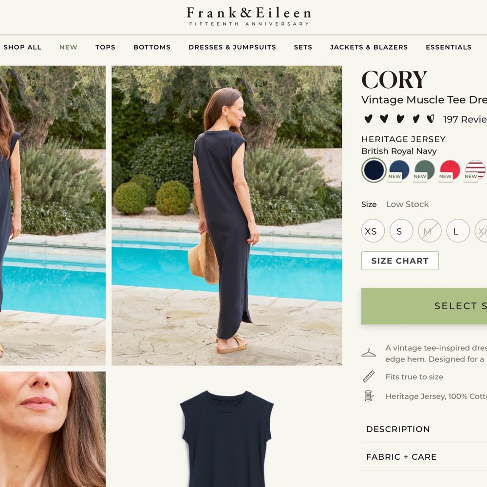 Frank and Eileen Cory Dress